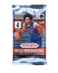 [2-98156-20] PANINI Prizm 2021-22 NBA Basketball Trading Cards Booster Pack