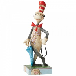 [6006239] Dr Seuss By Jim Shore - Cat In The Hat With Umbrella Figurine