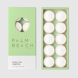 [TLJL] Jasmine & Lime Tealight 10Pk - Palm Beach Collection
