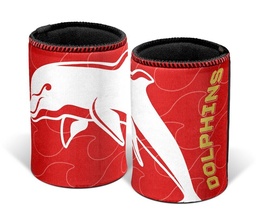 [NRL003CT] NRL Dolphins Logo Can Cooler