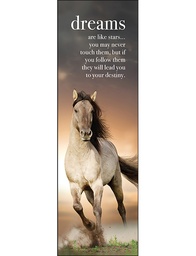[BM01] Dreams Are Like Stars Inspirational Bookmark - Affirmations