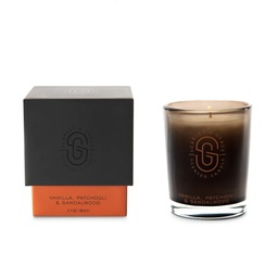 [CAN-60PS] Vanilla, Patchouli & Sandalwood 60g Candle - Scarlet & Grace