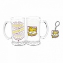 NRL Brisbane Broncos Heritage Stein & Keyring Pack