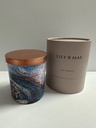 Lily & Mae Candle With Lid - 300g Vetiver Scented Soy Candle