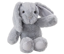 Bunny Breeze Grey With Gingham 27cm - Elka