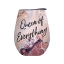 On Cloud Wine Tumbler - Queen Of Everything