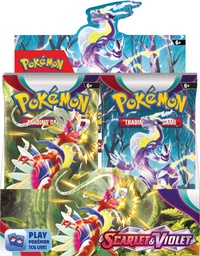 [184-85324] Pokémon Trading Card Game: TCG Scarlet & Violet 1 Sealed Booster Box