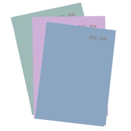 [41SFYSH2324] Financial Year 2023-2024 Diary SOHO A4 Day To Page Assorted