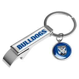 [NRL023EB] NRL Canterbury-Bankstown Bulldogs Bottle Opener Keyring