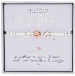 [20227] Best Mum - Life Charms Bracelet