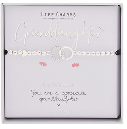 [20230] Granddaughter - Life Charms Bracelet