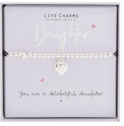 [20231] Daughter - Life Charms Bracelet