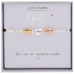 [20235] Auntie - Life Charms Bracelet