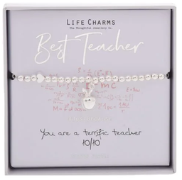 [20262] Best Teacher - Life Charms Bracelet
