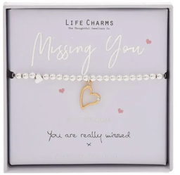 [20248] Missing You - Life Charms Bracelet