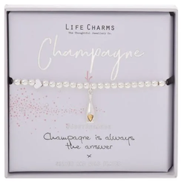 [20269] Champagne - Life Charms Bracelet