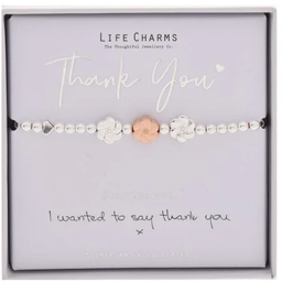 [20242] Thank You - Life Charms Bracelet