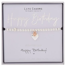 [20270] Happy Birthday - Life Charms Bracelet