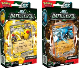 [290-85228] Pokémon Trading Card Game TCG V Battle Deck Ampharos & Lucario
