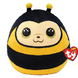 [TY39230] Zinger The Bee 25cm - Ty Squishy Beanies (Squish-A-Boos)