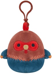 [SQCR00788] Reed The Rooster - Squishmallows 3.5" Clip On Wave 15