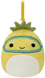 [SQCR00789] Maui The Pineapple - Squishmallows 3.5" Clip On Wave 15
