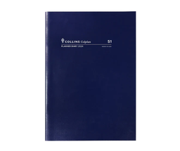 [51.C59-24] ​Collins Colplan 2024 Diary A4 Month To View Blue
