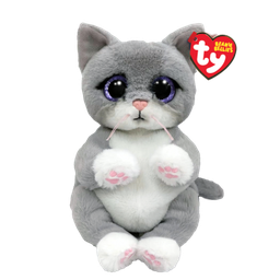 [41055] Morgan The Grey Cat Regular - Ty Beanie Bellies
