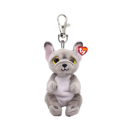 [TY43111] Wilfred the Grey Dog - Ty Beanie Bellies Clip