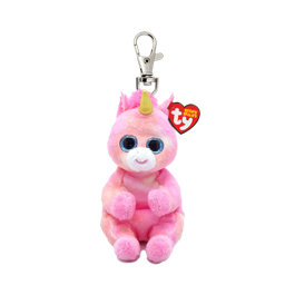[TY43102] Skylar the Pink Unicorn - Ty Beanie Bellies Clip