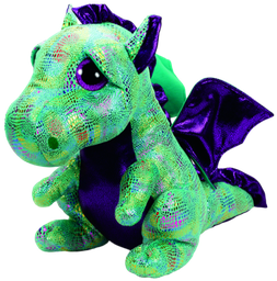 [TY37099] Cinder Green Dragon - Large - TY Beanie Boos