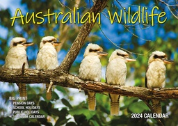 [BP421] ​Australian Wildlife Big Print 2024 Calendar