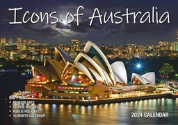 [BP419] ​Australian Icons Big Print 2024 Calendar