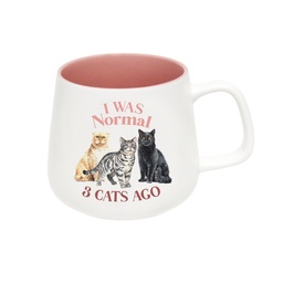 [ILM028] I Love My Pet Mug I Was Normal 3 Cats Ago - Splosh