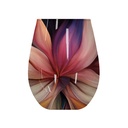 Black Pomegranate 380g Scented Soy Candle in Magenta - Lily & Mae
