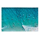 Longboard Heaven Acrylic Desk Block - Destination Label