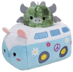 [SQM0199-122021-KM] Duke the Dragon in Kombi Vehicle Squishville by Squishmallows Mini