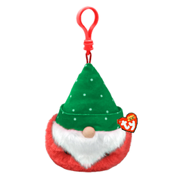 [TY35266] Turvey the Green Hat Gnome Christmas 2023 Ty Beanie Boo Clip