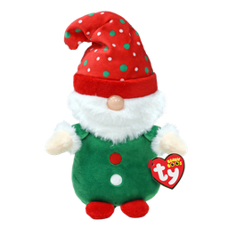 [TY37309] Gnolan the Green Gnome Christmas 2023 TY Beanie Boos Regular