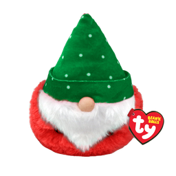 [TY42548] Turvey the Green Hat Gnome Christmas - Ty Beanie Balls