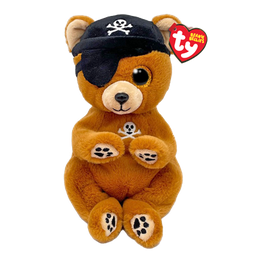 [TY41285] Scully the Pirate Bear Halloween Regular - Ty Beanie Bellies