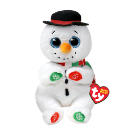 [TY41286] Weatherby The Snowman Christmas Regular - Ty Beanie Bellies