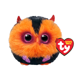 [TY42543] Whodini the Orange Owl Ball Halloween - TY Beanie Balls