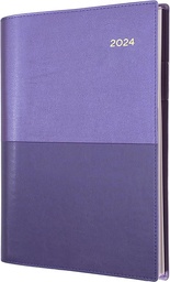 [385.V55-24] ​Collins Vanessa 2024 Diary A5 Week To View Purple