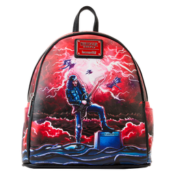 [LOUNFXBK0083] ​Stranger Things Eddie Tribute Loungefly Mini Backpack