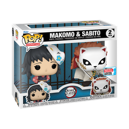 [FUN71762] ​​​​​​​​​Demon Slayer - Sabito & Makomo 2pk NYCC 2023 Fall Convention Funko Pop Vinyl