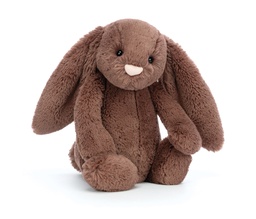 [BAS3FUD] JellyCat Bashful Fudge Bunny Original (Medium) Brown 9x12x31cm