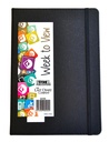 2025 A5 WTV Diary - Becall Casebound Black