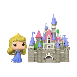 [FUN56353] ​​​​​​​​​​​Sleeping Beauty Aurora With Castle Funko Pop! Town