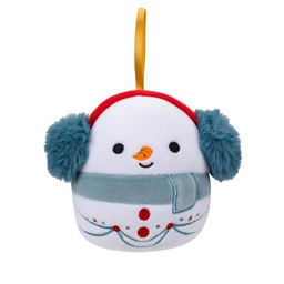 [SQXM00619] ​​​Manny the Snowman 4" Squishmallows Christmas Ornament